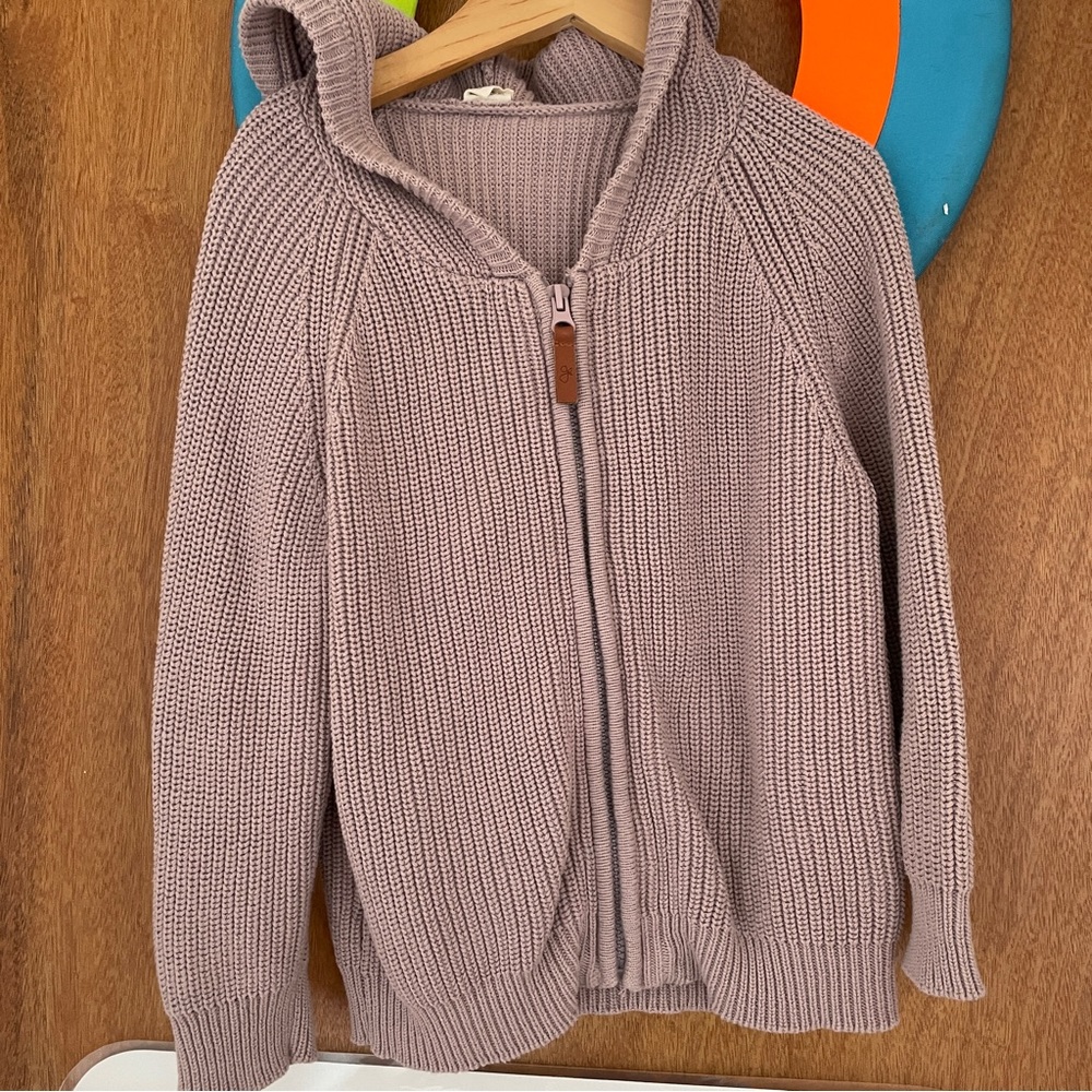 Goumikids Organic Cotton Hoodie (light purple) 4T - Never Worn